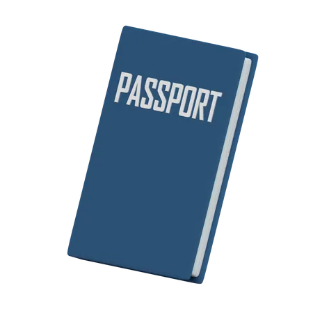 Passeport  3D Icon