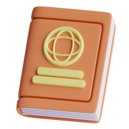 Passeport  3D Icon