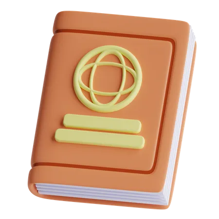 Passeport  3D Icon