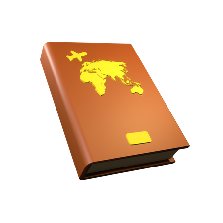 Passeport  3D Icon