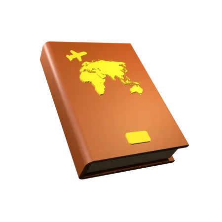 Passeport  3D Icon