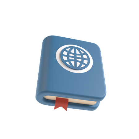 Passeport de voyage  3D Icon