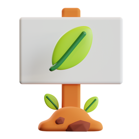 Passer à la planche verte  3D Illustration