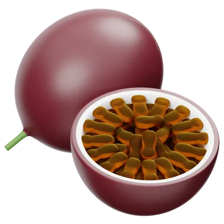 Passion Fruit  3D Icon