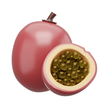 Passion Fruit  3D Icon