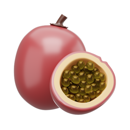 Passionsfrucht  3D Icon