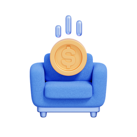 Passives Einkommen  3D Icon