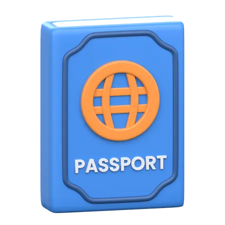 Passport 3 D Immigration Icon 3D Icon