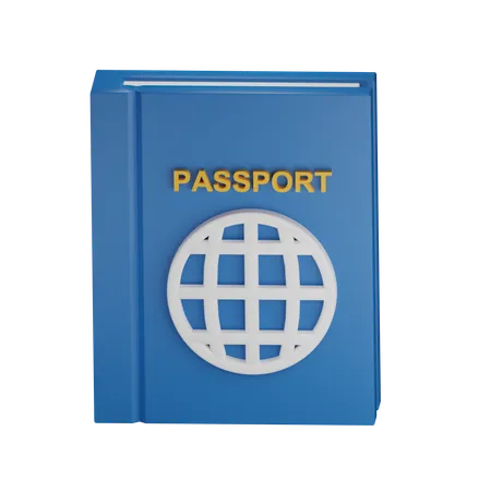 Passport 3 D Illustration 3D Icon