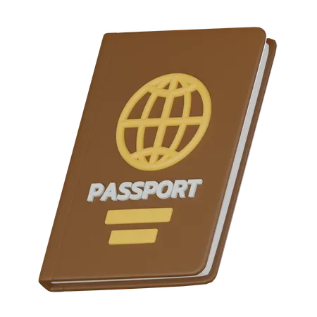 Passport And Vacation Icons Ideal For Conveying The Excitement Of Touring Leisure And Holiday Adventures 3 D Render Illustration 3D Icon