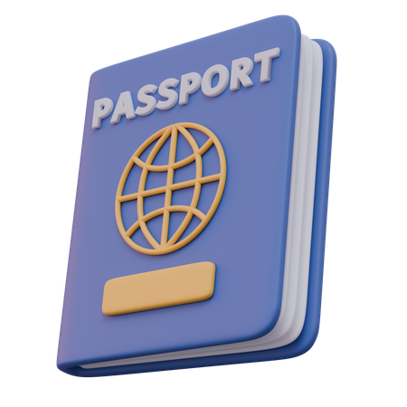 Passport  3D Icon