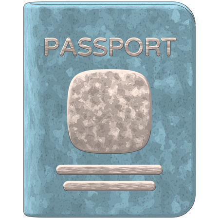 Passport  3D Icon