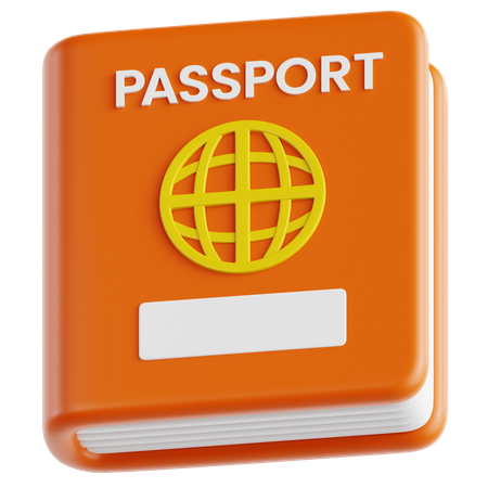 Passport  3D Icon