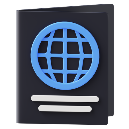 Passport  3D Icon