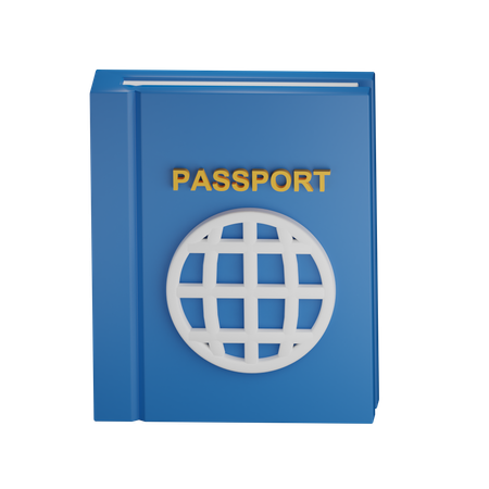 Passport  3D Icon