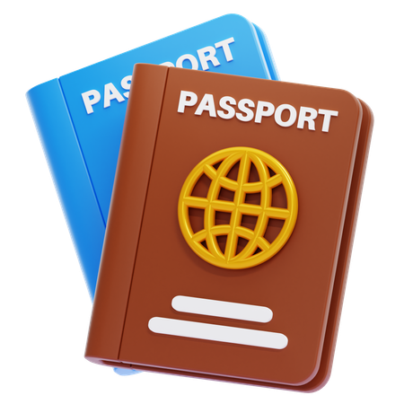 PASSPORT  3D Icon