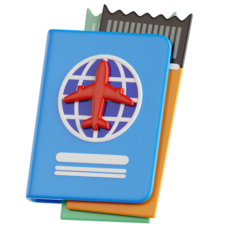 Passport  3D Icon