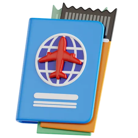 Passport  3D Icon