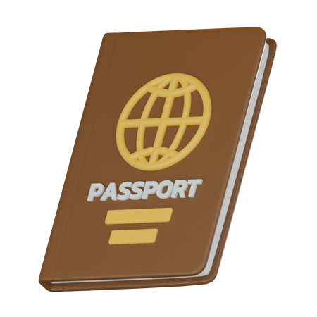 Passport  3D Icon