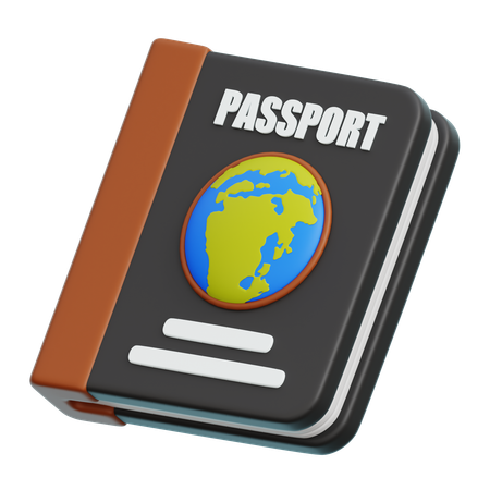 Passport  3D Icon