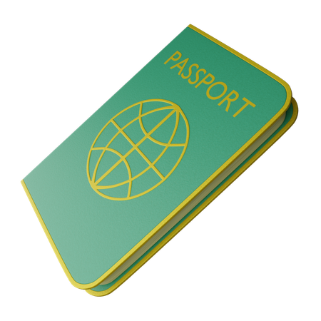 Passport  3D Icon