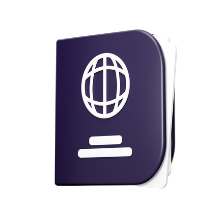 Passport  3D Icon