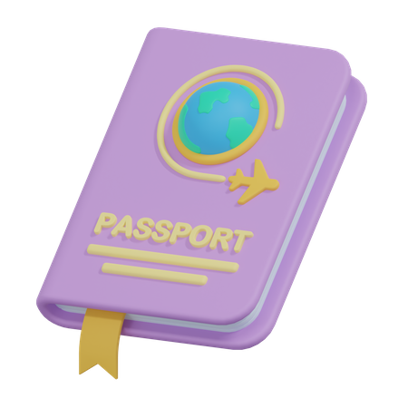 Passport  3D Icon