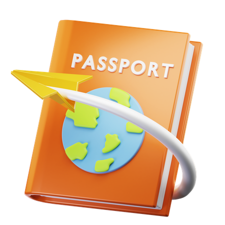 Passport  3D Icon