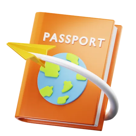 Passport  3D Icon