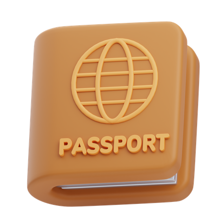 Passport  3D Icon