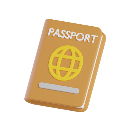 Passport  3D Icon