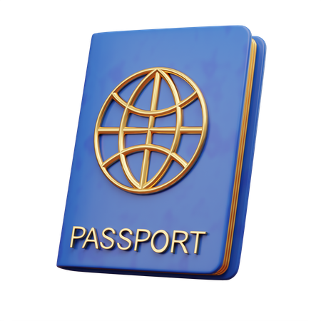 Passport  3D Icon