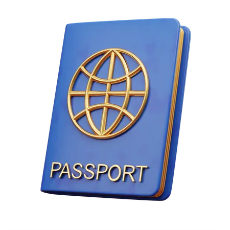 Passport  3D Icon