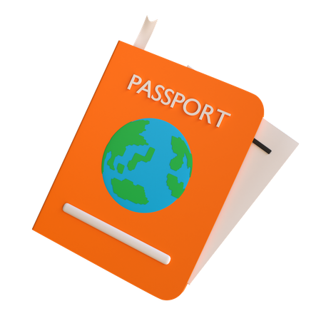 Passport  3D Icon