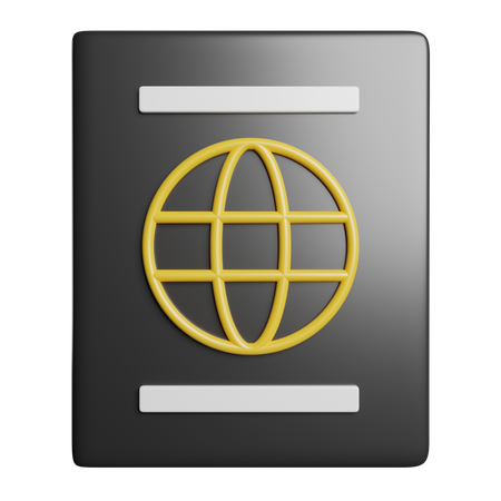 Passport  3D Icon