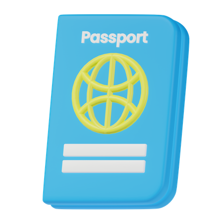 Passport  3D Icon