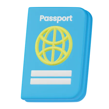 Passport  3D Icon