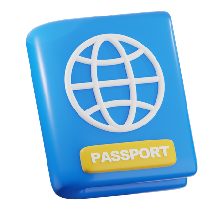 Passport  3D Icon