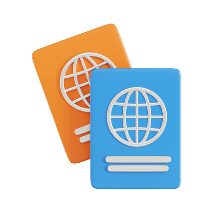 Passport  3D Icon