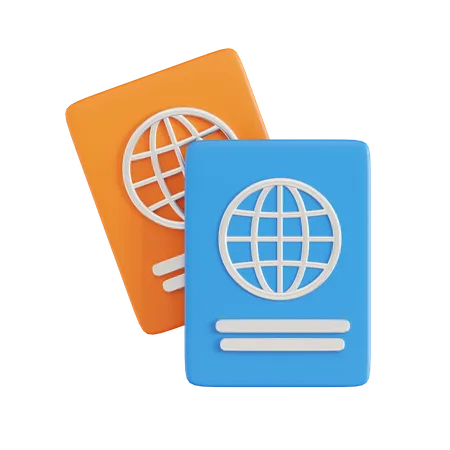 Passport  3D Icon