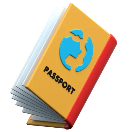 Passport  3D Icon