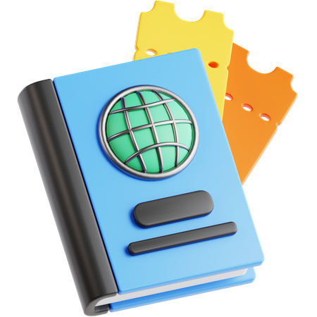 Passport  3D Icon