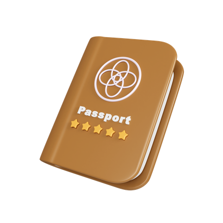 Passport  3D Icon