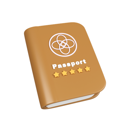 Passport  3D Icon