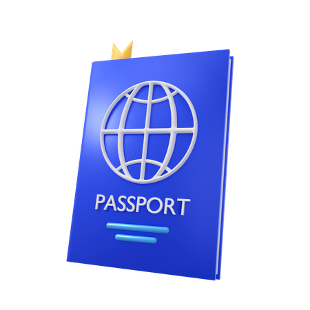 Passport  3D Icon