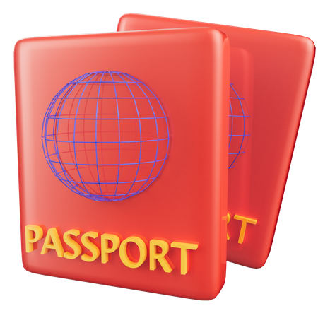 Passport  3D Icon