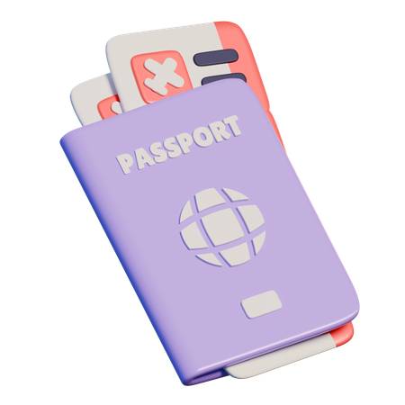 Passport  3D Icon