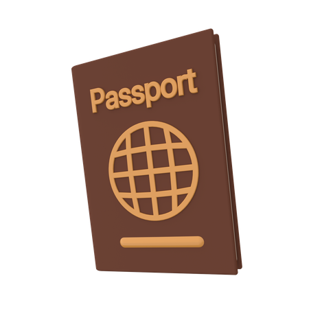 Passport  3D Icon
