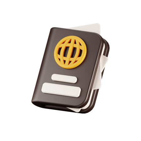 Passport  3D Icon