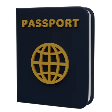 Passport 3 D Illustration 3D Icon